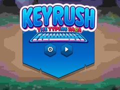 Spēle Key Rush - Typing Saga