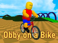 Spēle Obby on a Bike