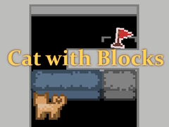 Spēle Cat with Blocks