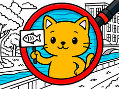 Spēle Find The Cat Cat Search