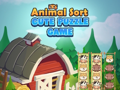 Spēle Animal Sort Cute Game Puzzle