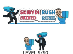 Spēle Skibydi Rush