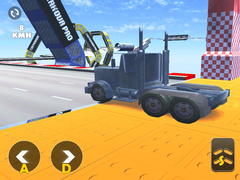 Spēle Truck Simulator Stunt Extreme