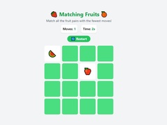 Spēle Matching Fruits