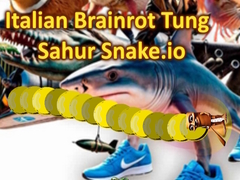 Spēle Italian Brainrot Tung Sahur Snake.io