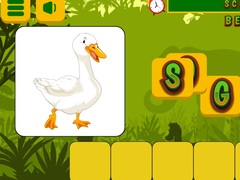 Spēle Word Animals For Kids