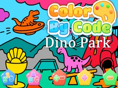 Spēle Color By Code Dino Park