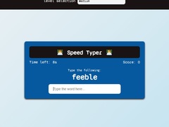 Spēle Speed Typer