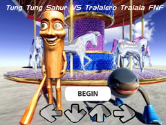 Spēle Tung Tung Sahur VS Tralalero Tralala FNF