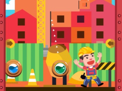 Spēle Construction Worker Bubble Shooter