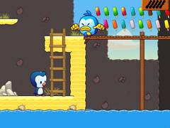Spēle Niels Penguin Adventure