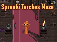 Spēle Sprunki Torches Maze