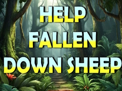 Spēle Help Fallen Down Sheep Baby