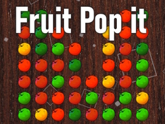 Spēle Fruit Pop it