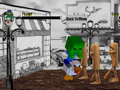Spēle Chicken Jockey Tung Tung Sahur Fight