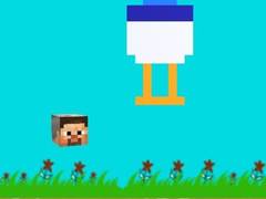 Spēle Chicken Jockey Flappy Minecraft
