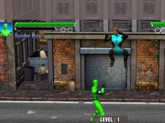 Spēle Superhero Fighting