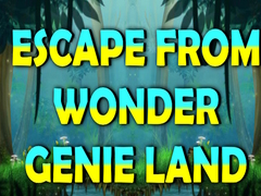 Spēle Escape From Wonder Genie Land