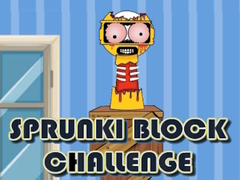 Spēle Sprunki Block Challenge