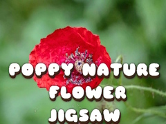 Spēle Poppy Nature Flower Jigsaw