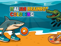 Spēle Italian Brainrot Coloring