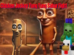 Spēle Chicken Jockey Tung Tung Sahur Fight