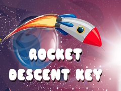 Spēle Rocket Descent Key