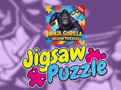 Spēle Ninja Gorilla Jigsaw Puzzles