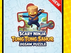 Spēle Scary Ninja Tung Tung Sahur Jigsaw Puzzle