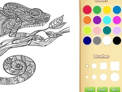 Spēle Adult Animal Coloring Book for Kids
