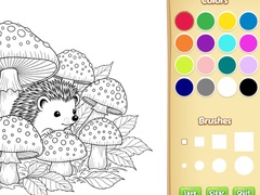 Spēle Cartoon Animal Coloring Book for Kids