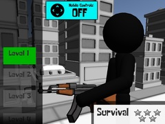 Spēle Stickman Gun Shooter 3D