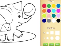 Spēle Simple Animal Coloring Book for Kids