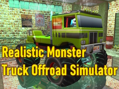 Spēle Realistic Monster Truck Offroad Simulator
