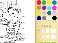 Spēle Cozy Friends Coloring Book for Kids