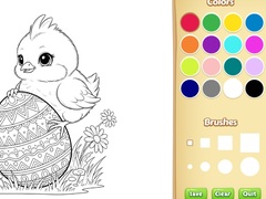Spēle Easter Coloring Book for Kids