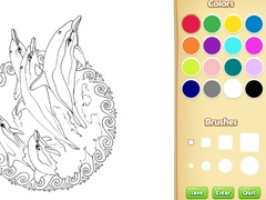 Spēle Mandala Coloring Book For Adults