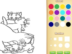 Spēle Cats Coloring Book For Kids