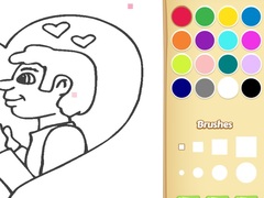 Spēle Love Coloring Book For Kids