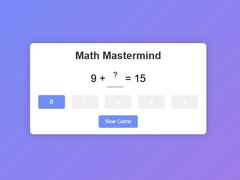 Spēle Math Mastermind