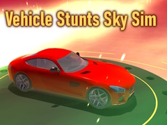 Spēle Vehicle Stunts Sky Sim