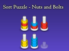 Spēle Sort Puzzle - Nuts and Bolts