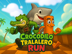 Spēle Crocodilo Tralalero Run