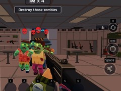 Spēle Pixel Combat: Zombies Strike