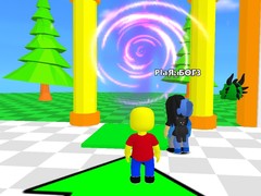 Spēle Roblox: The Floor is LAVA Challenge