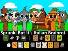 Spēle Sprunki But It’s Italian Brainrot