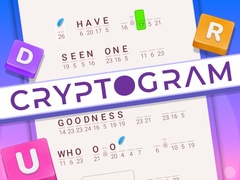 Spēle Cryptogram: Word Brain Puzzle