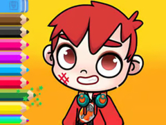 Spēle Coloring Book: Avatar World Schoolboy