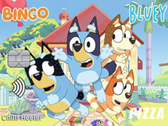 Spēle Jigsaw Puzzle: Bluey Credit Card