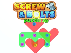 Spēle Screw & bolts Puzzle 3D